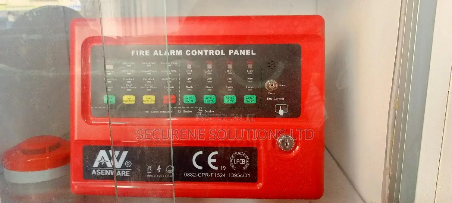 Fire Alarm Panel Asenware 4 Zone