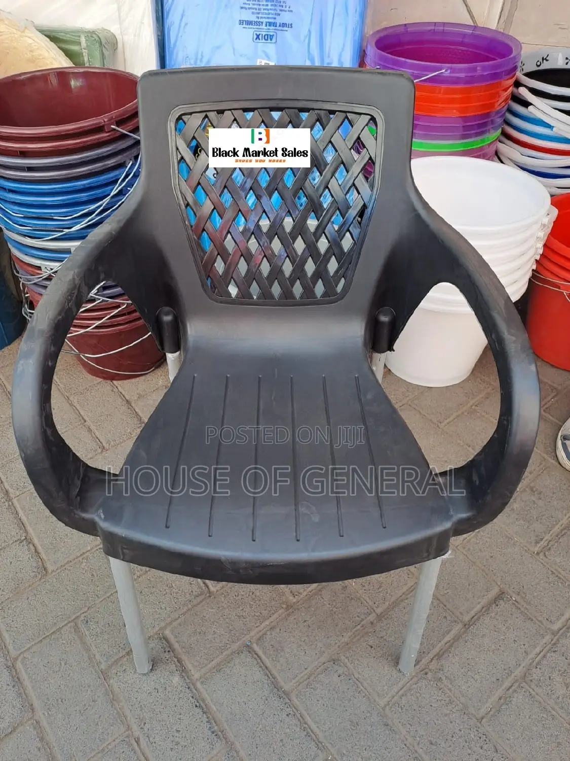 Strong and Comfortable Plastic Chair