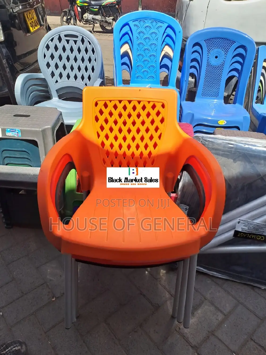 Strong and Comfortable Plastic Chair