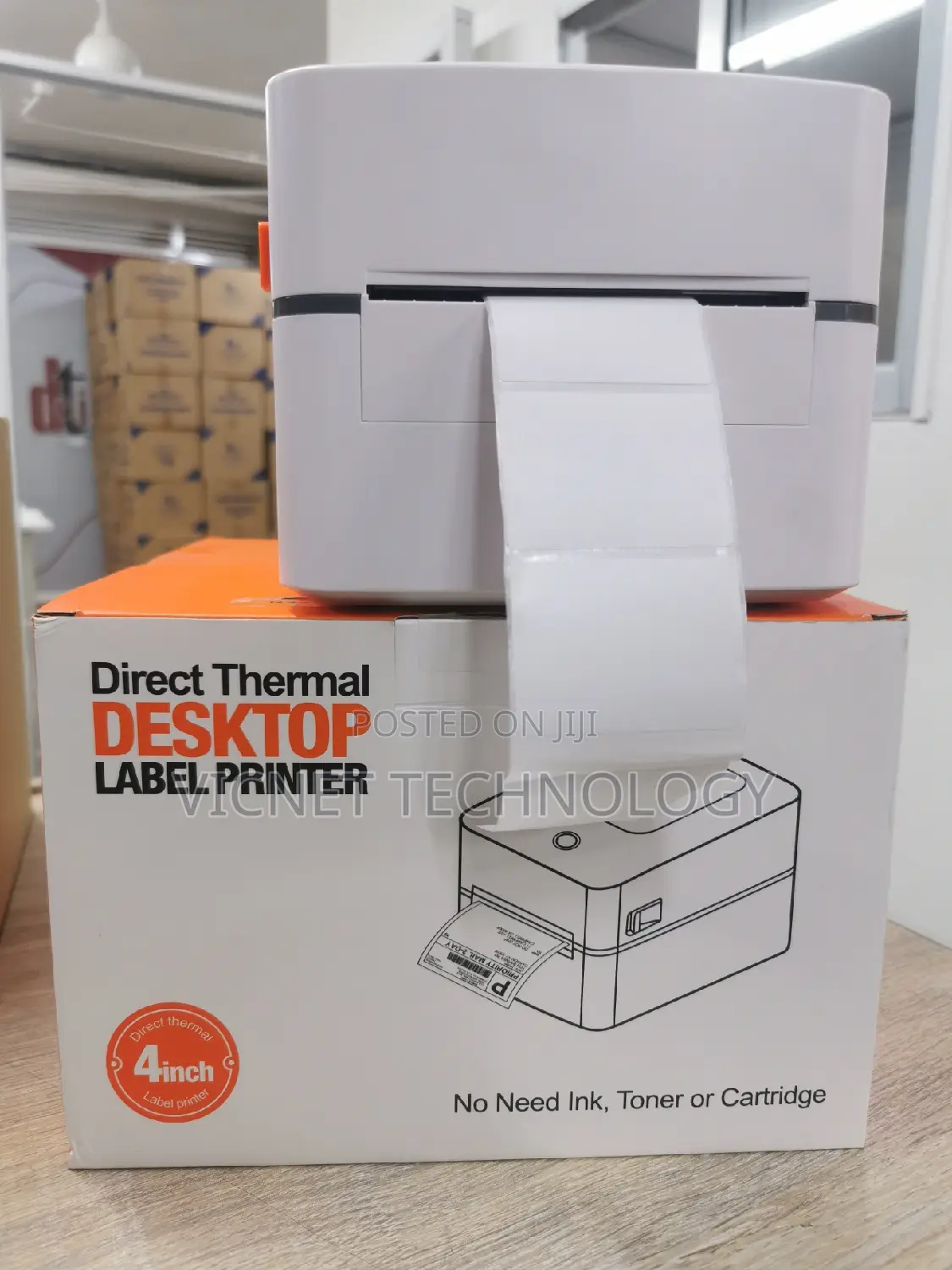 Wireless Bluetooth Label Printer