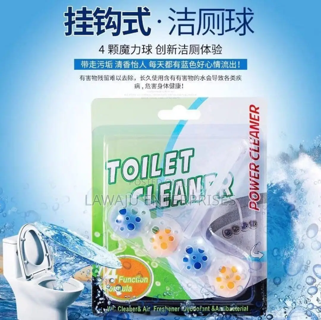 4pcs Blue Toilet Balls