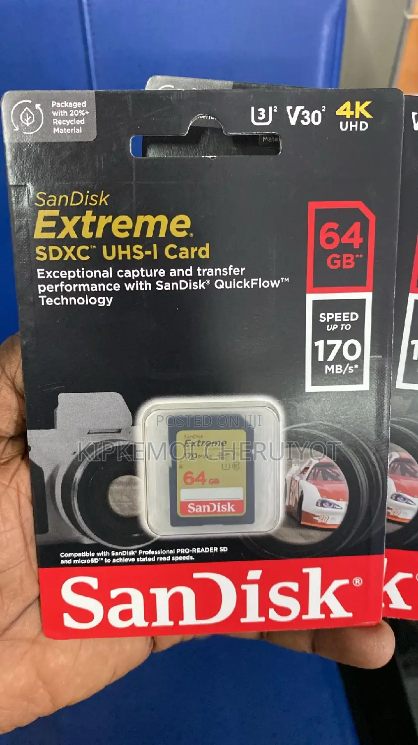 Sandisk Extreme 64gb Brand New at the Shop