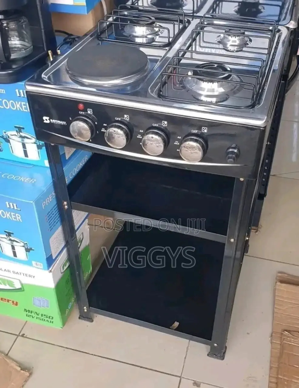 Amazing Sayona 3+1 Cooker + Shelves