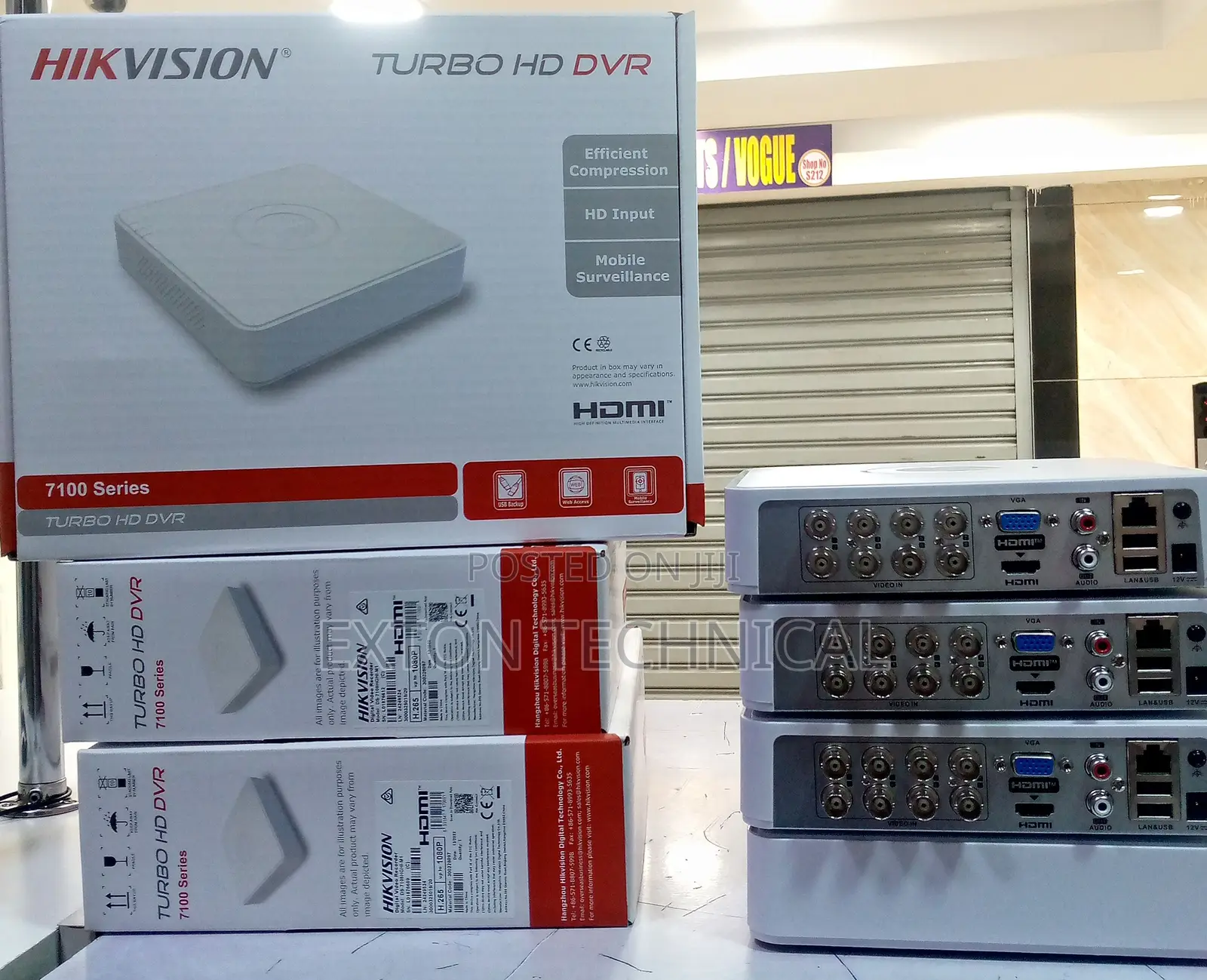 8 Channel Upto 1080p DVR Machine Plastic