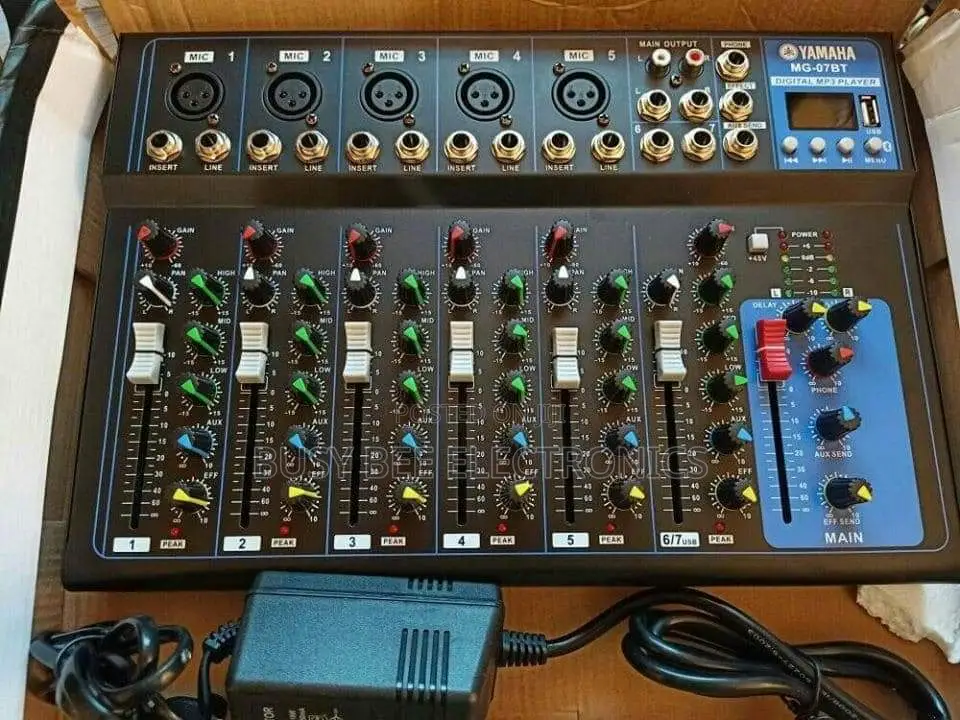 Mg 07bt Yamaha Plain Mixer