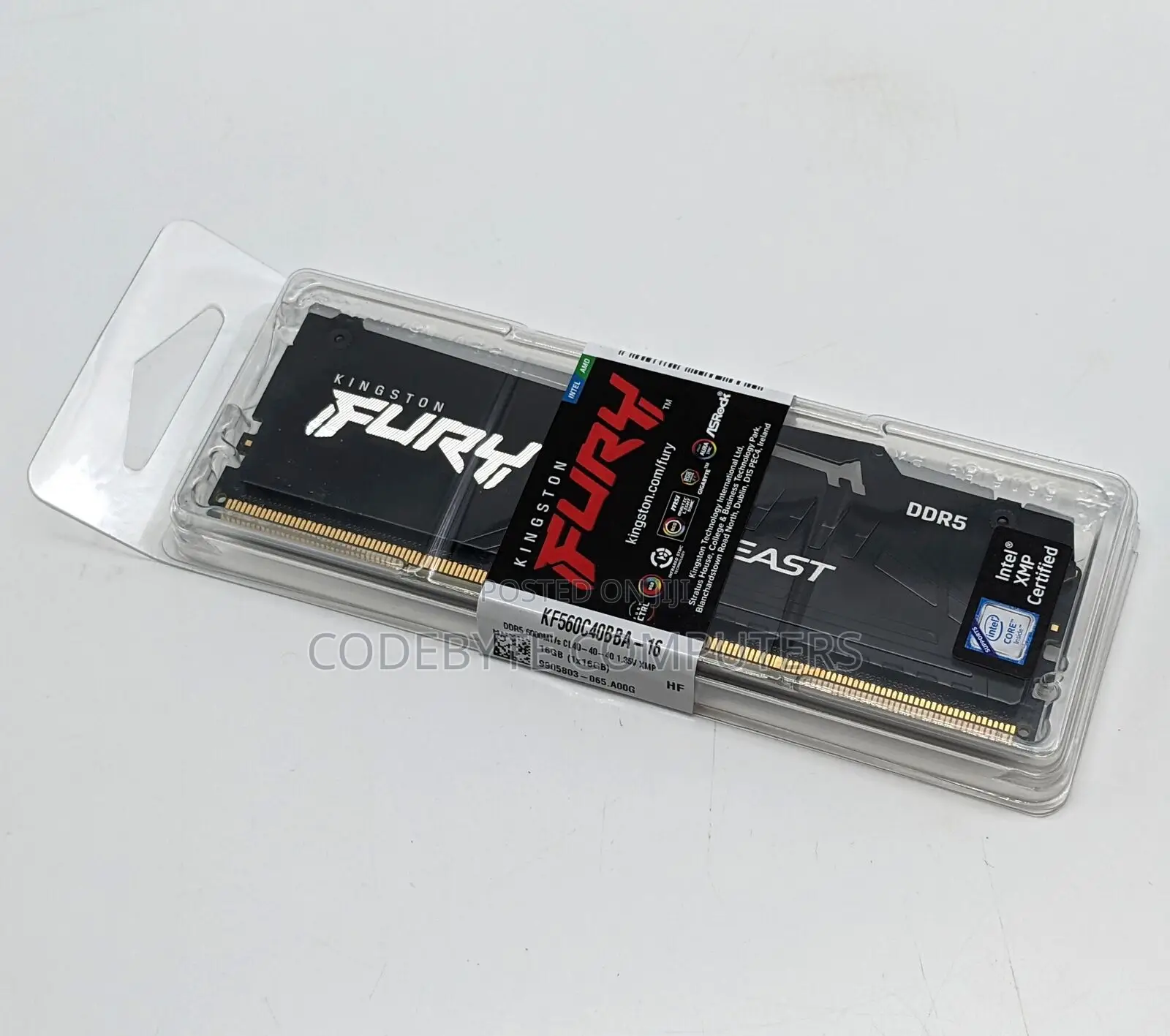 Ddr5 32gb Ram Kingston Fury Beast Desktop Ram Ddr5 32gb 6000