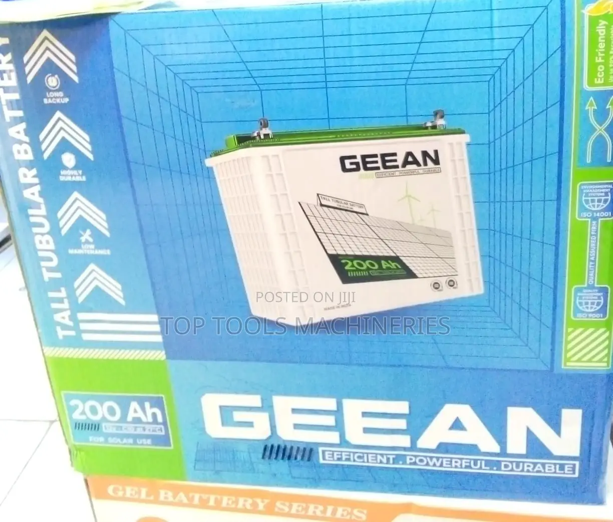 GEEAN 200ah 12v Tubular Battery