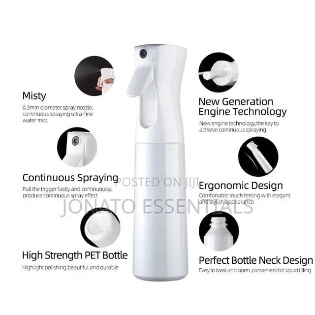 300ml Mist Continuous Hair Spray Bottle