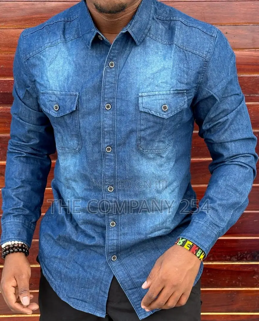 Latest Designer Men's Clothing Denim Jeans Shirts
Ksh.1800