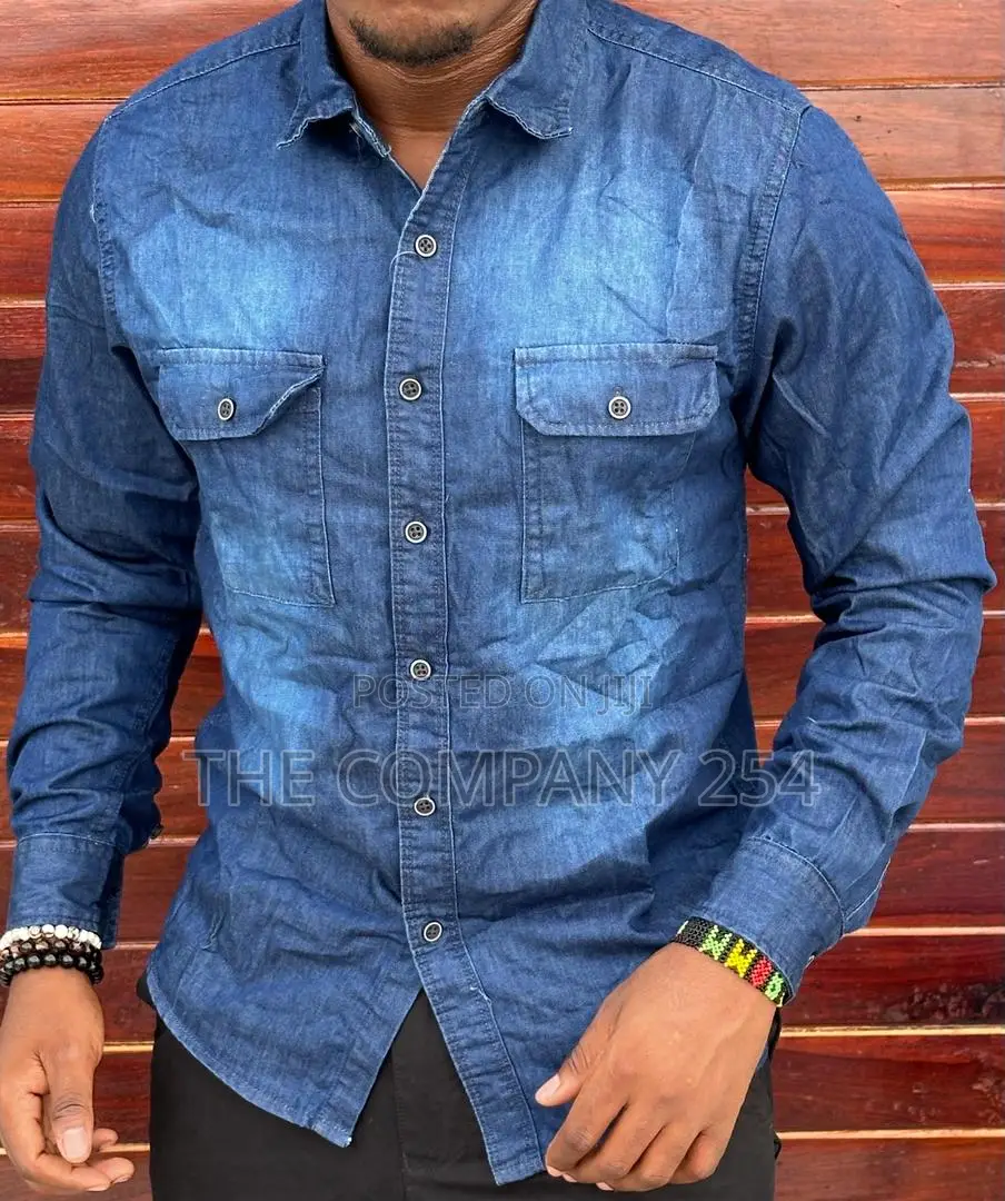 Latest Designer Men's Clothing Denim Jeans Shirts
Ksh.1800