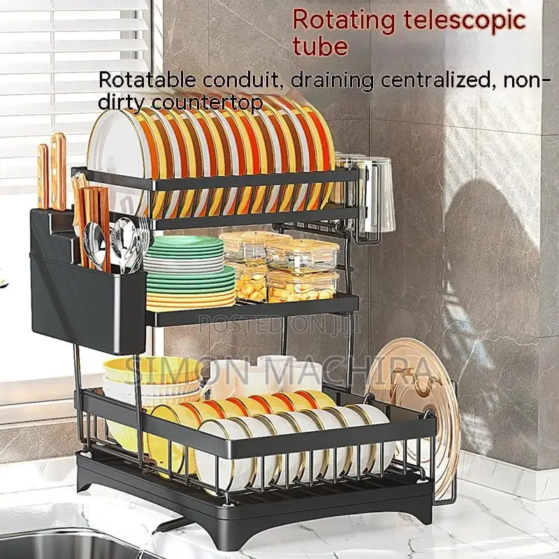 3 Layer Classy Dish Rack. High Quality.