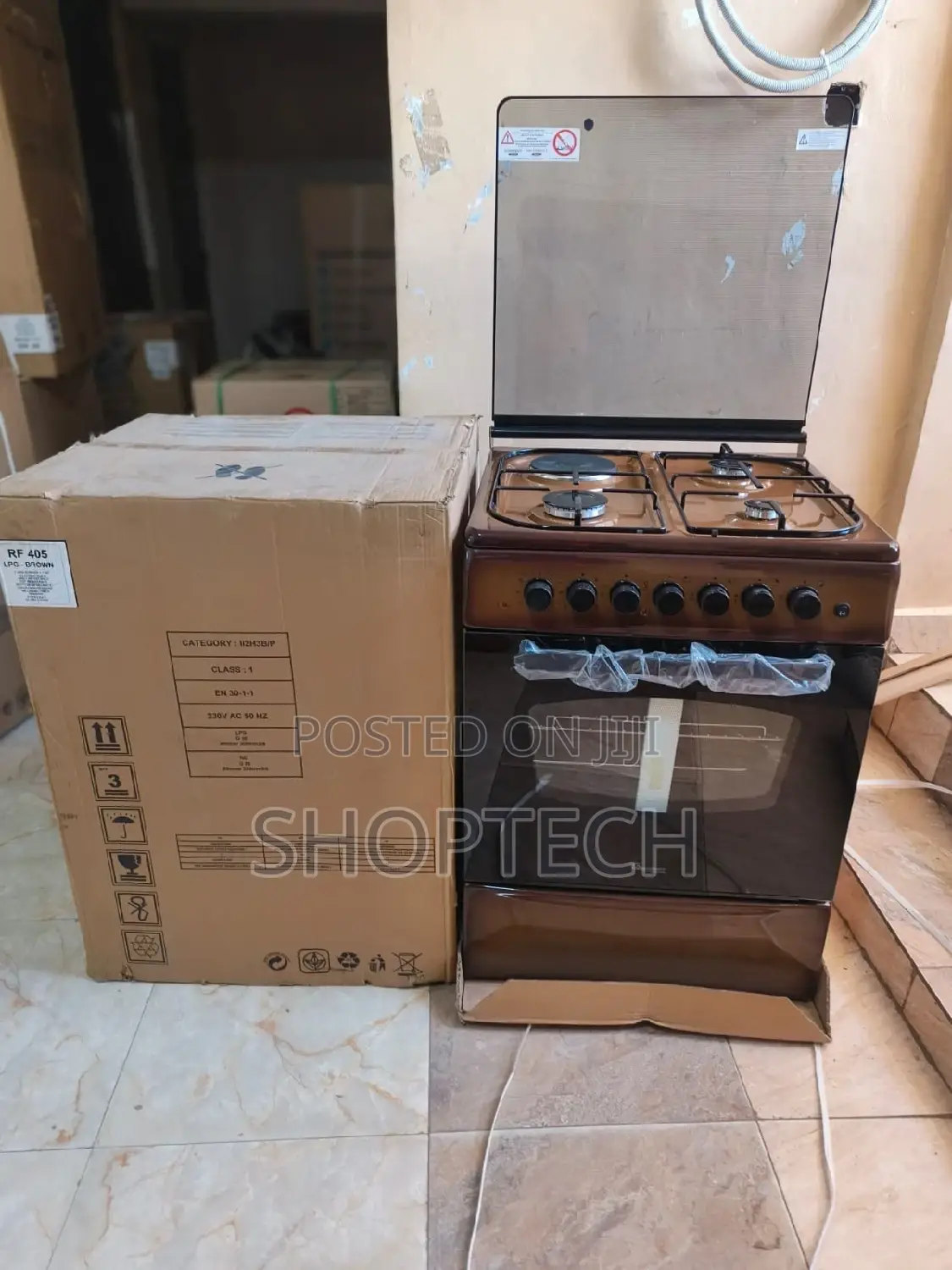 Ramtons RF/405 - 3G+1E 60X60 Cooker - Brown