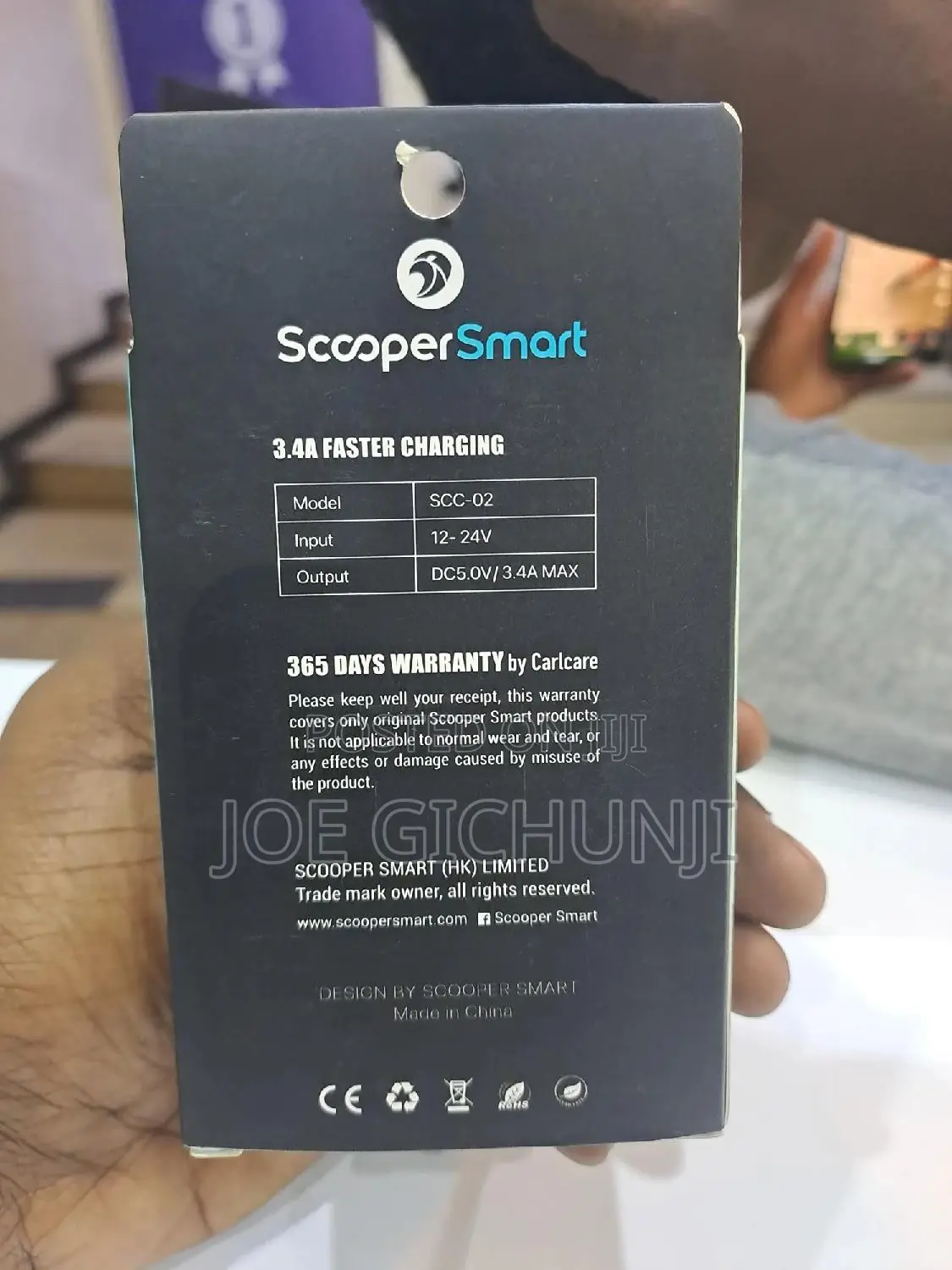 Scooper Smart SCC-02 2 USB Car Charger