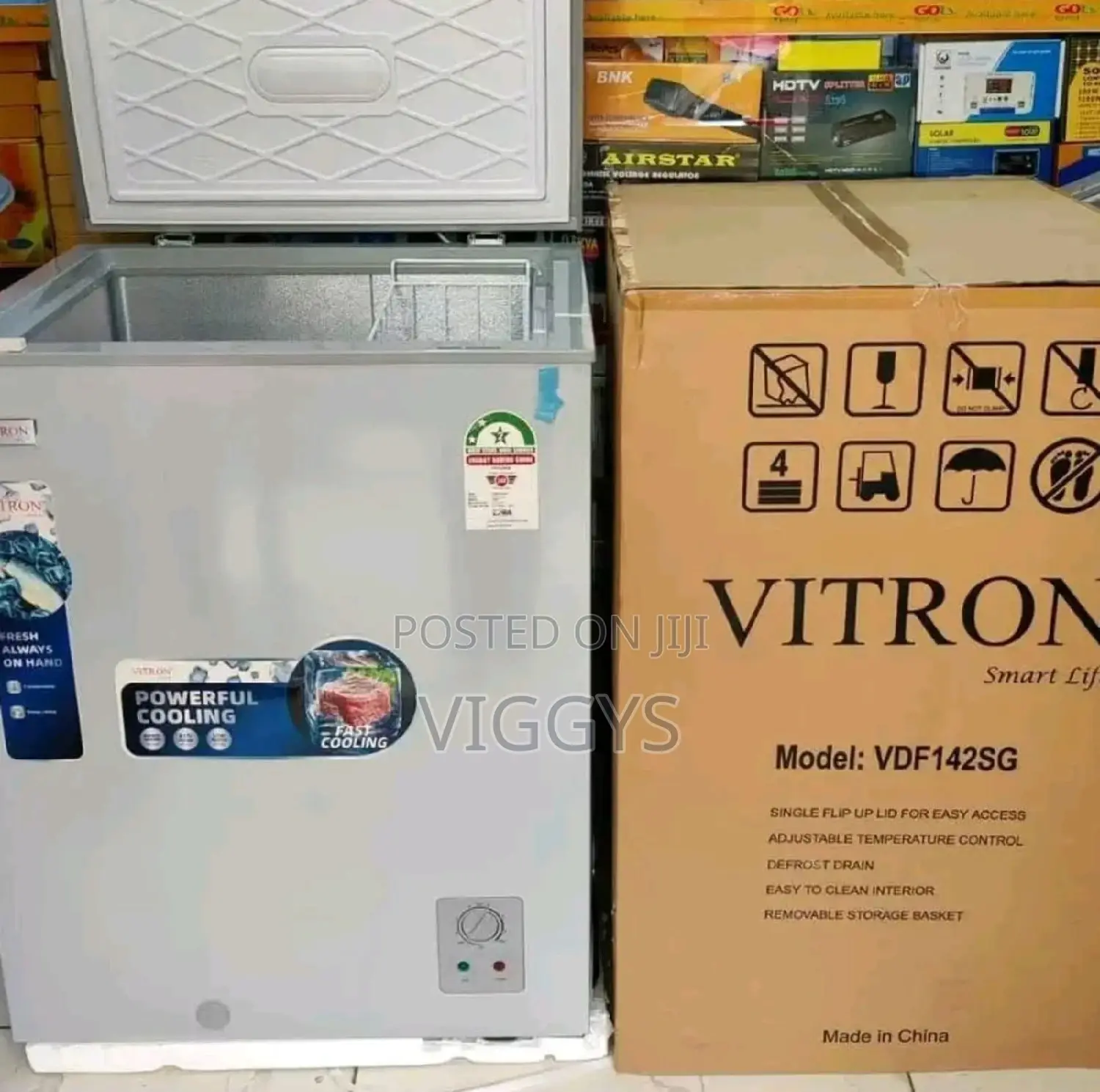 Original Vitron 142 Litres Deep Freezer