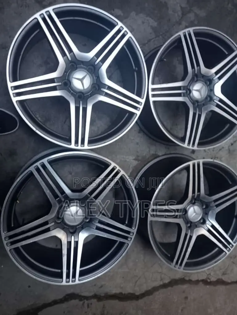 Size 18 Inches Mercedes Benz Original X Japan Rims