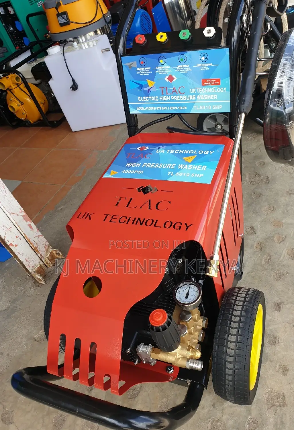 Tilac Brand Hipressure Washer Machine -Available
