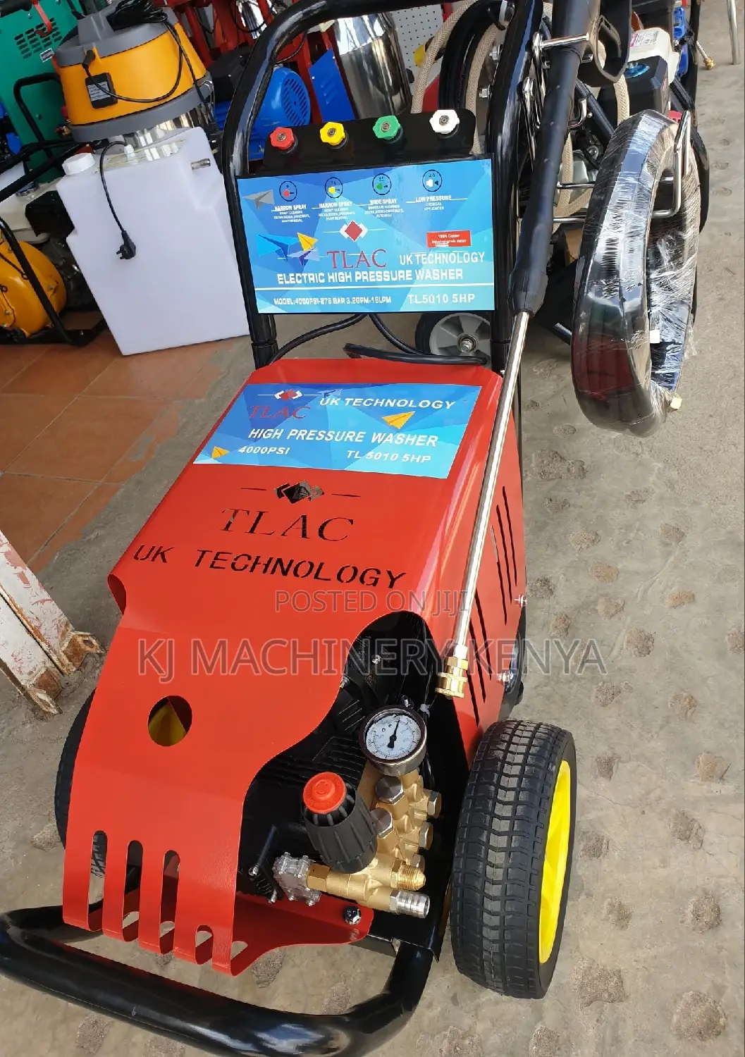 Tilac Brand Hipressure Washer Machine -Available