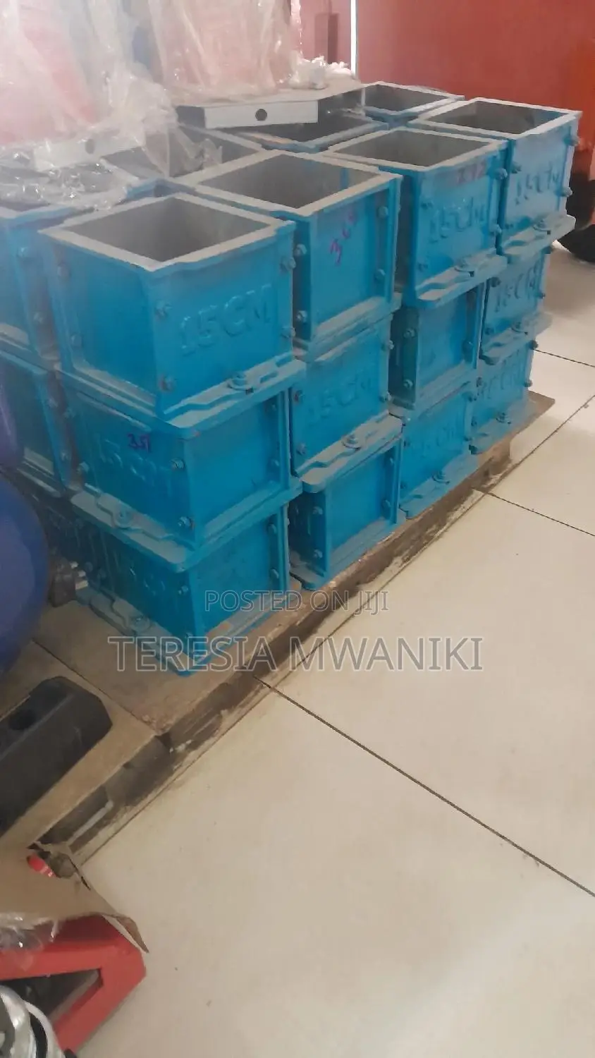 Steel Concrete Cube Moulds 15 Cm