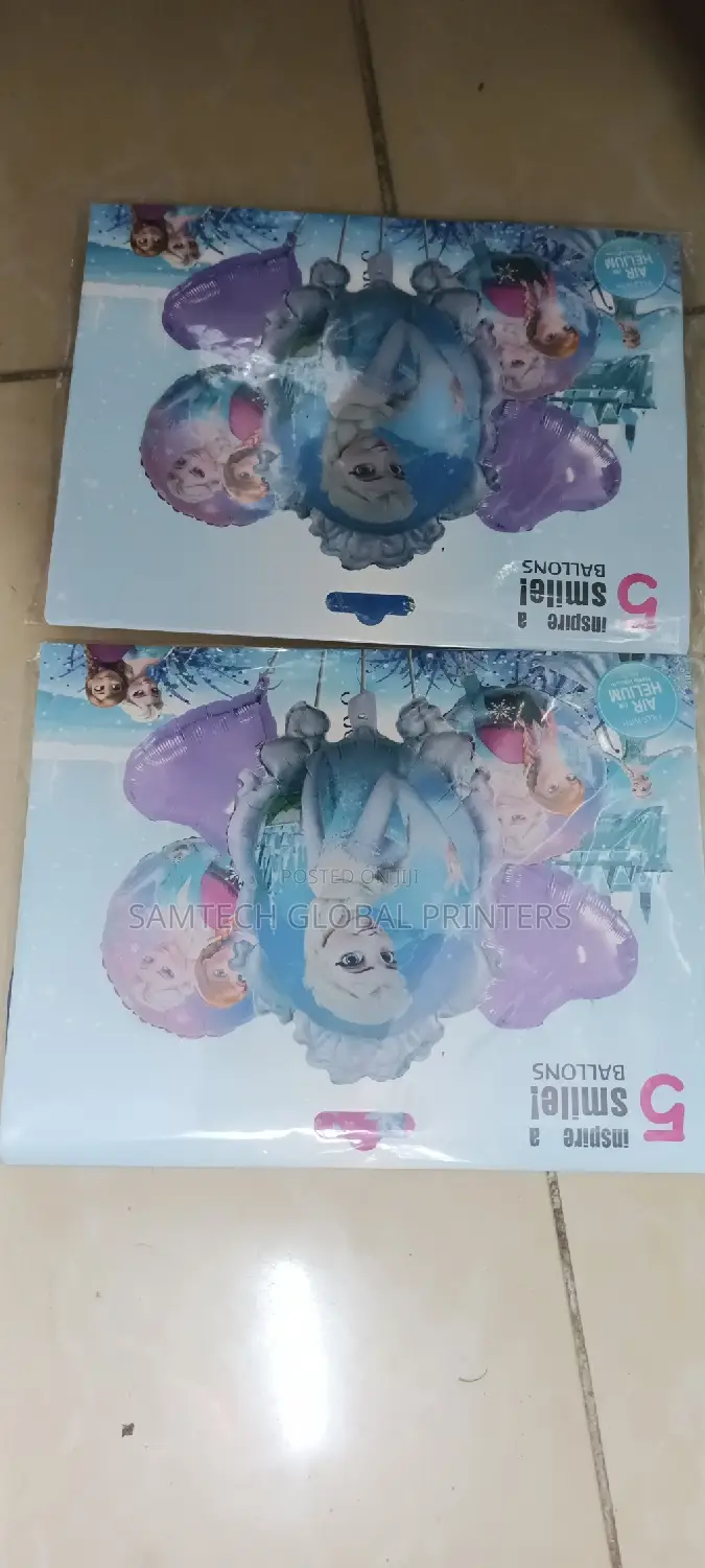 Frozen Carton Foil Balloons