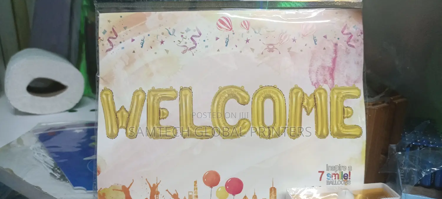 Welcome Balloon Foil