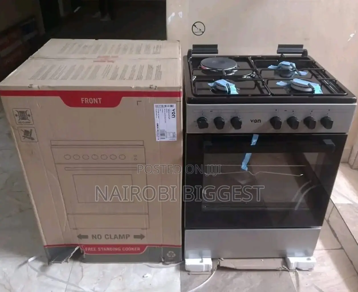 Von 3+1 60 By 60 Standing Cooker
