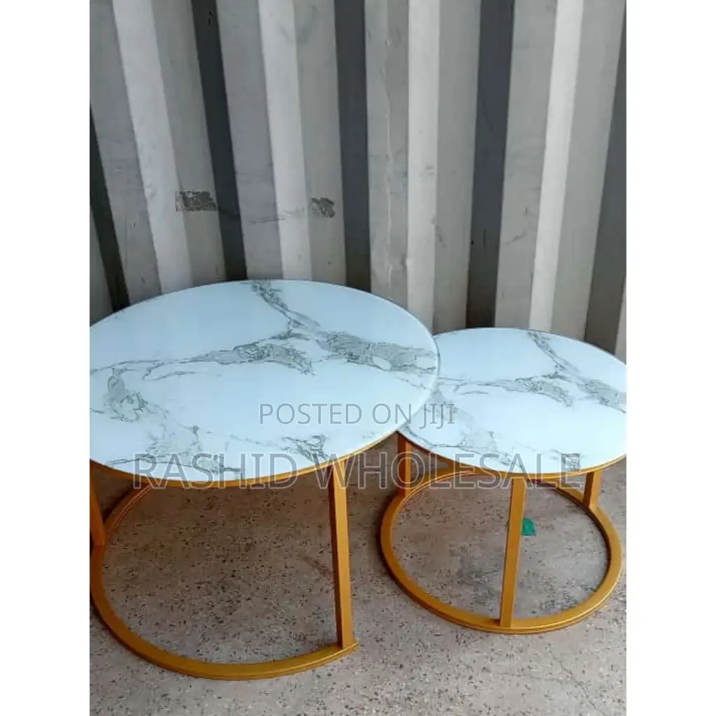 Marble Glass Effect Coffee Table