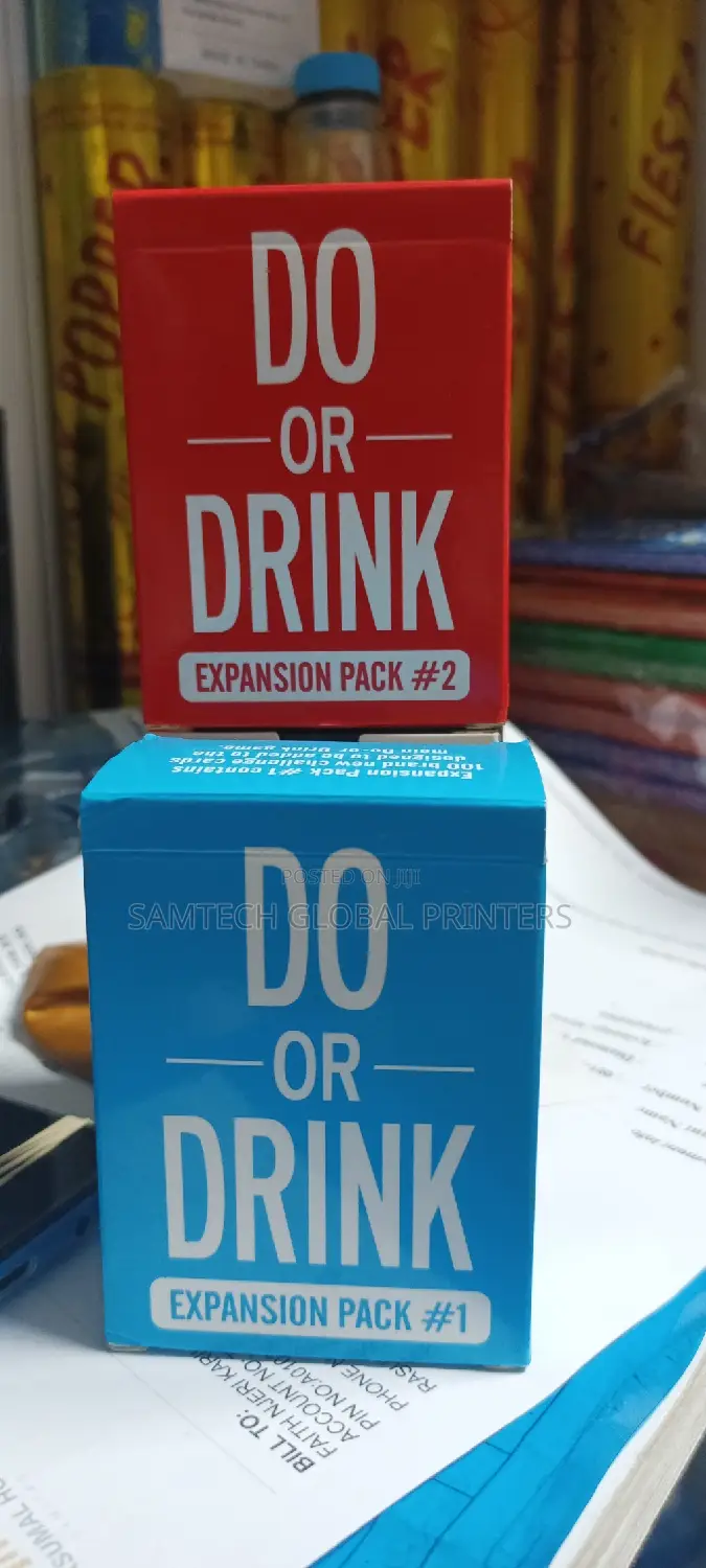 Do or Drink Game Cards