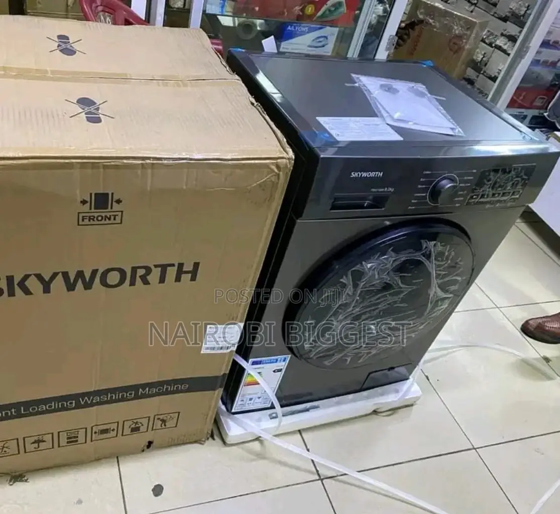 Skyworth 8 Kg Wash/Spin Front Load Washing Machine
