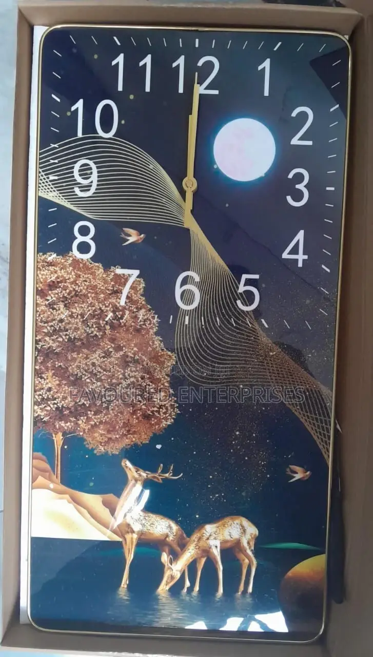 Clock Porcelain Crystal