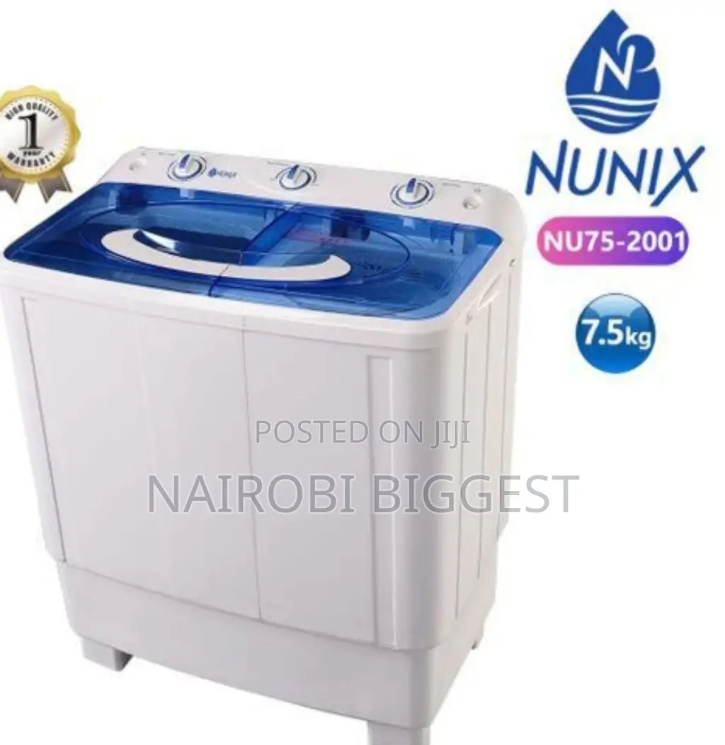 Nunix 7.5kg Washing Machine