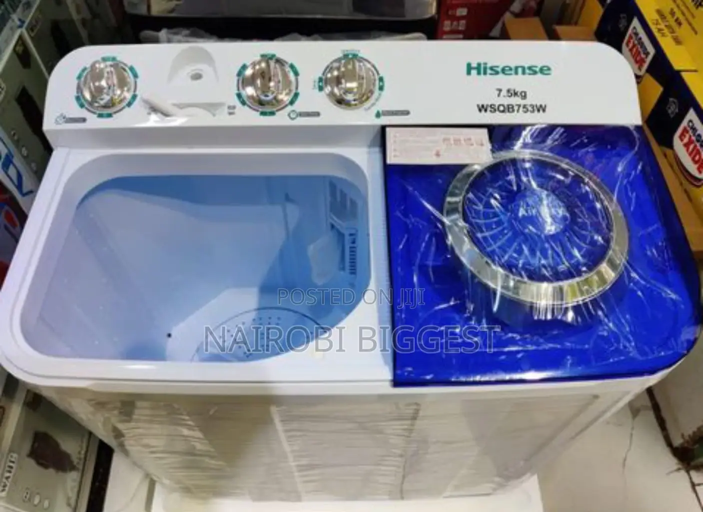 Hisense 7.5kgs Top Load Washing Machine