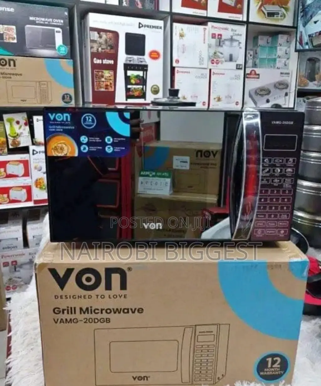 Von Digital 20litres Microwave With Grill