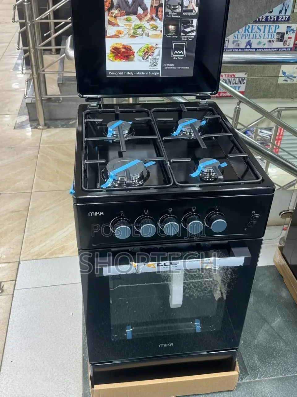 Mika 50 by 60 Full Gas Standing Cooker