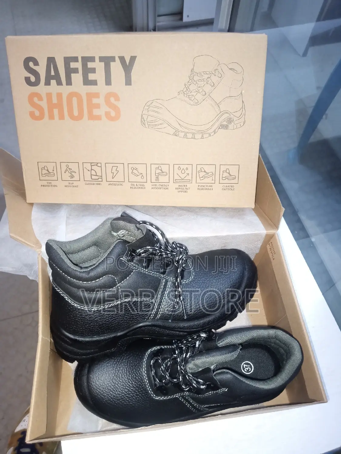 Safety Boots 36-46 Sizes