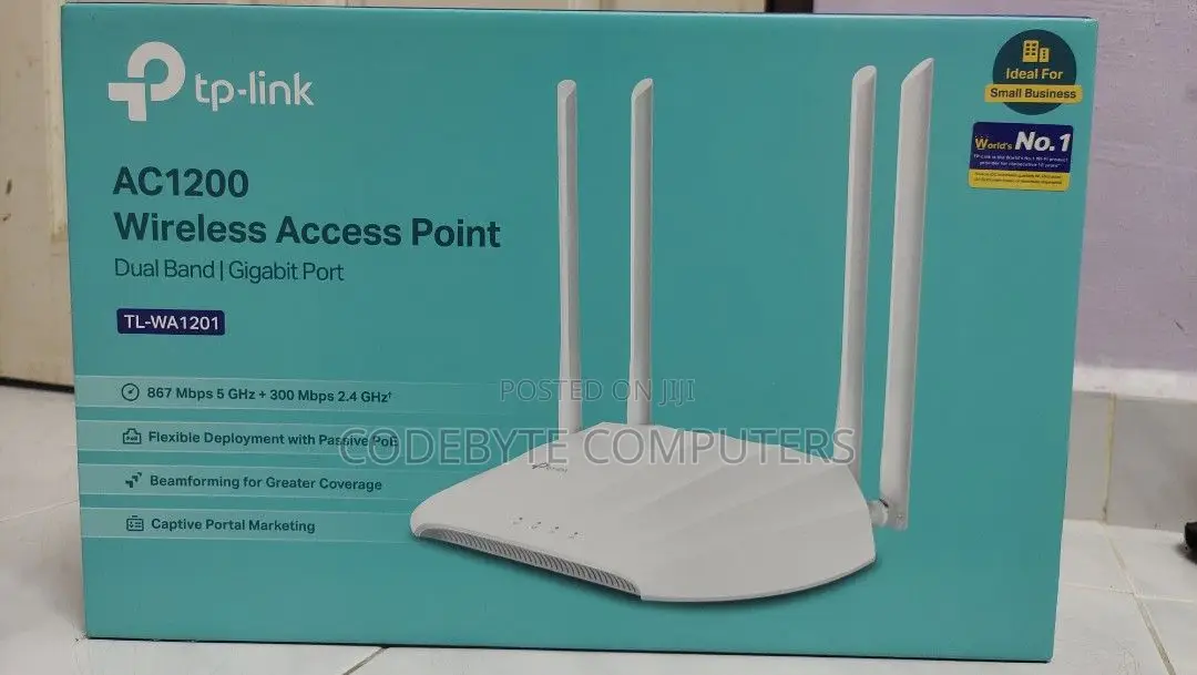 Tp-link Access Point Tl-wa1201/ Wa1201 Ac1200