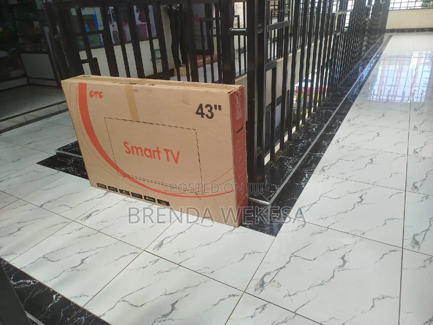 CTC 43′′ Full Hd Smart Android Frameless Tv-Netflix/Youtube