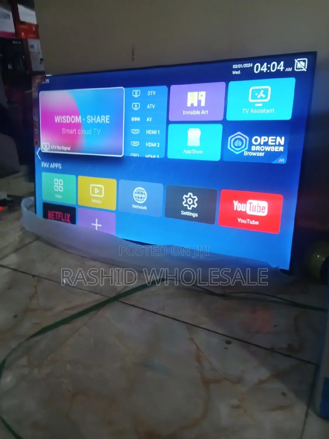 New Vision Plus 43 Inch Tv