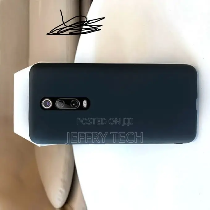 (Black)For Xiaomi Mi 9T Pro Case Cover Soft Matte Tpu Silico