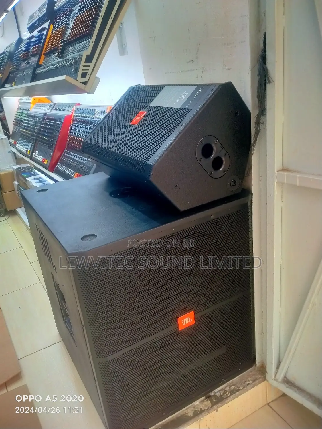 Bass and Monitor Speakers