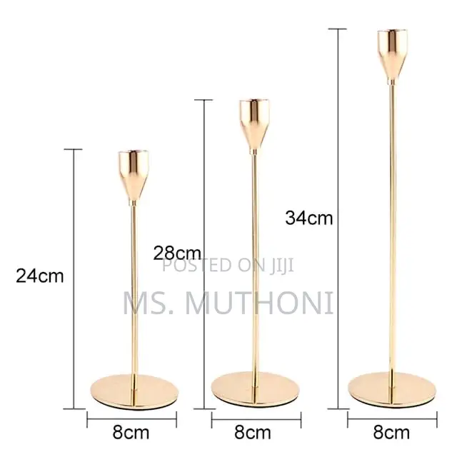 3 Inweder Candle Holders, Candlestick Holders