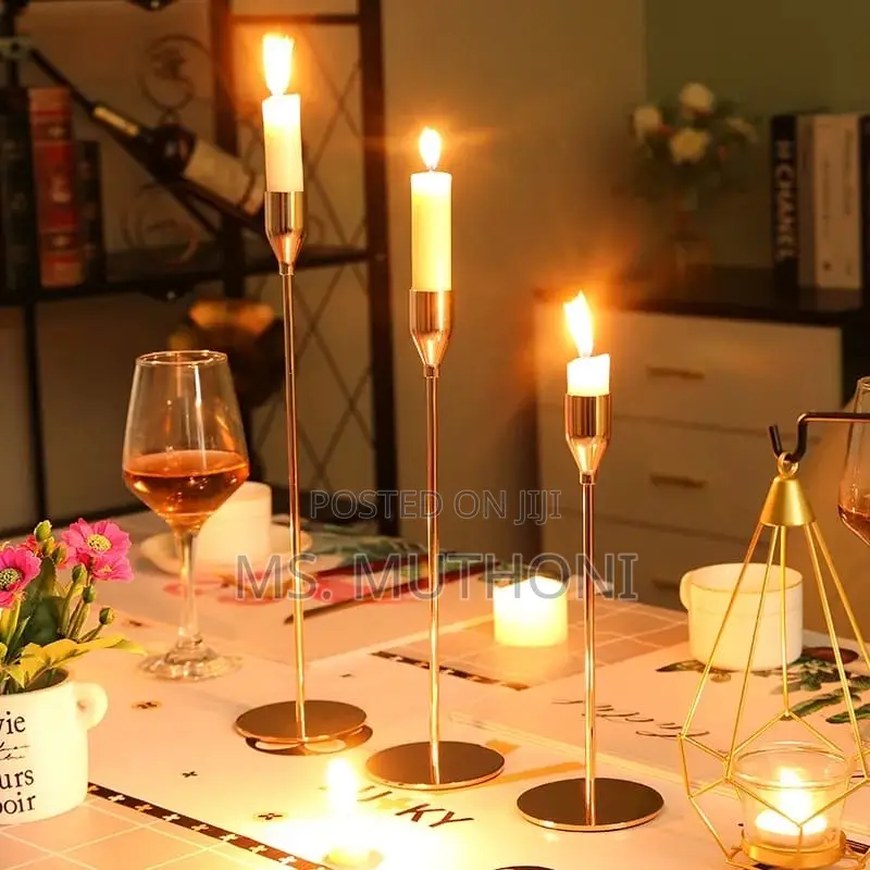 3 Inweder Candle Holders, Candlestick Holders