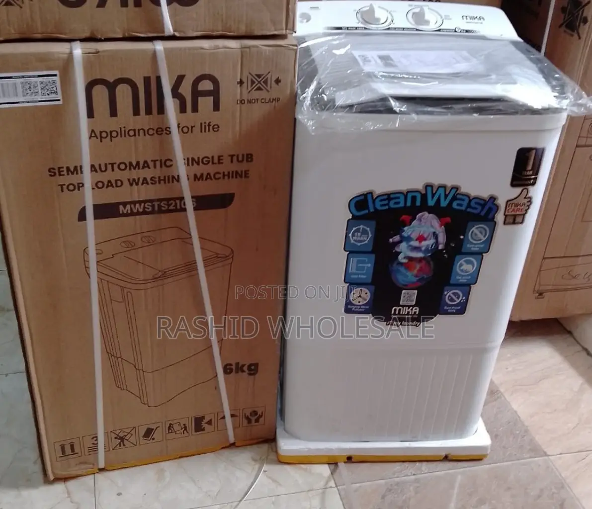 New Semi Automated Washing Machine 6kgs