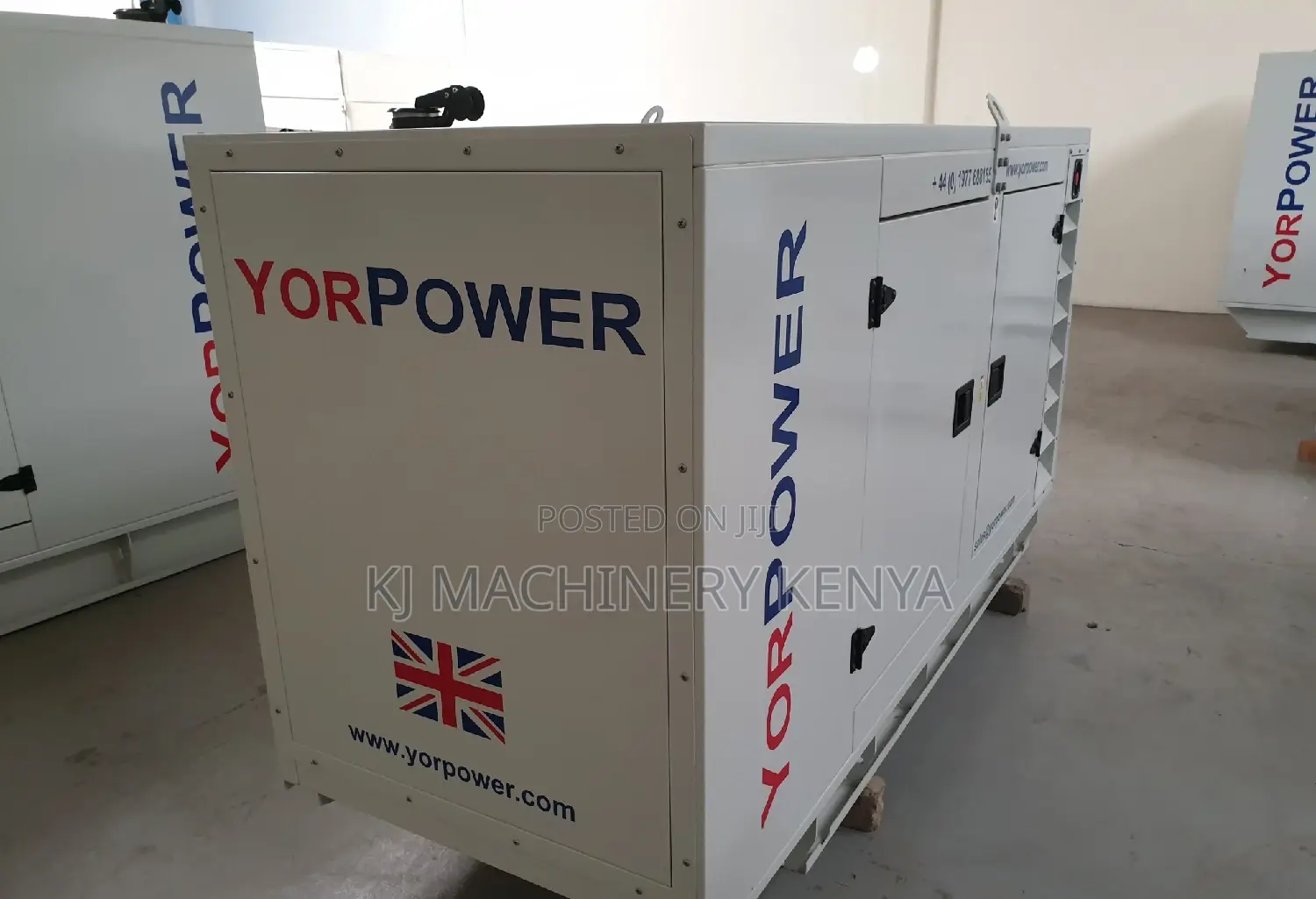 Yor Power,Powered by Diesel 60kva