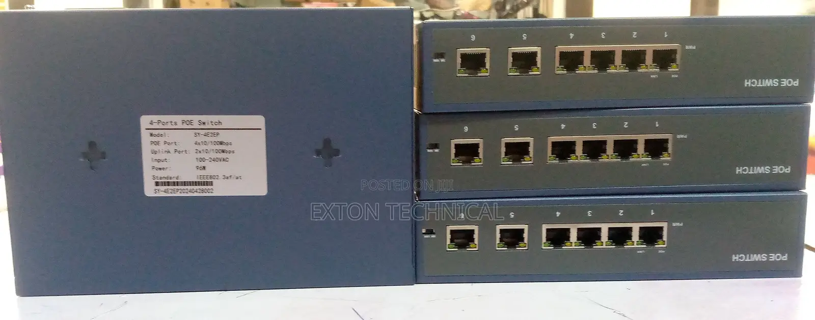 2by10/100mbps Uplink Port 4 Port Poe Switch