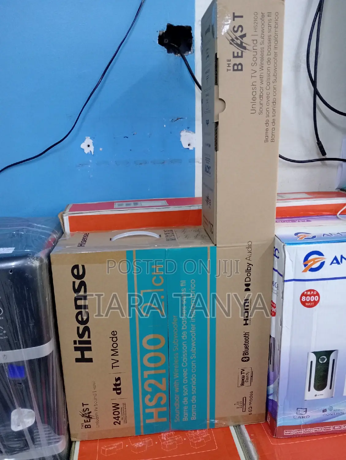 Hisense Hs2100 - 2.1ch Soundbar With Wireless Subwoofer
