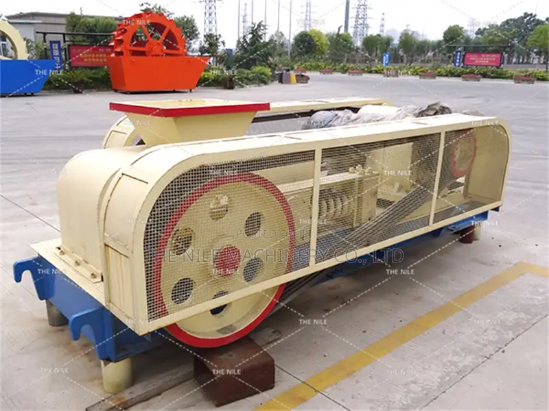 In Stock Lower Hardness Mines Mobile Double Roller Crusher