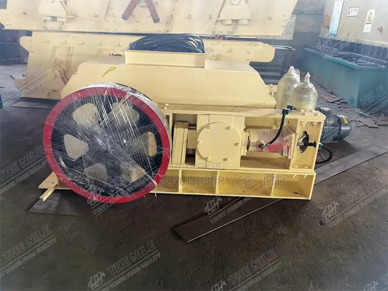 In Stock Lower Hardness Mines Mobile Double Roller Crusher