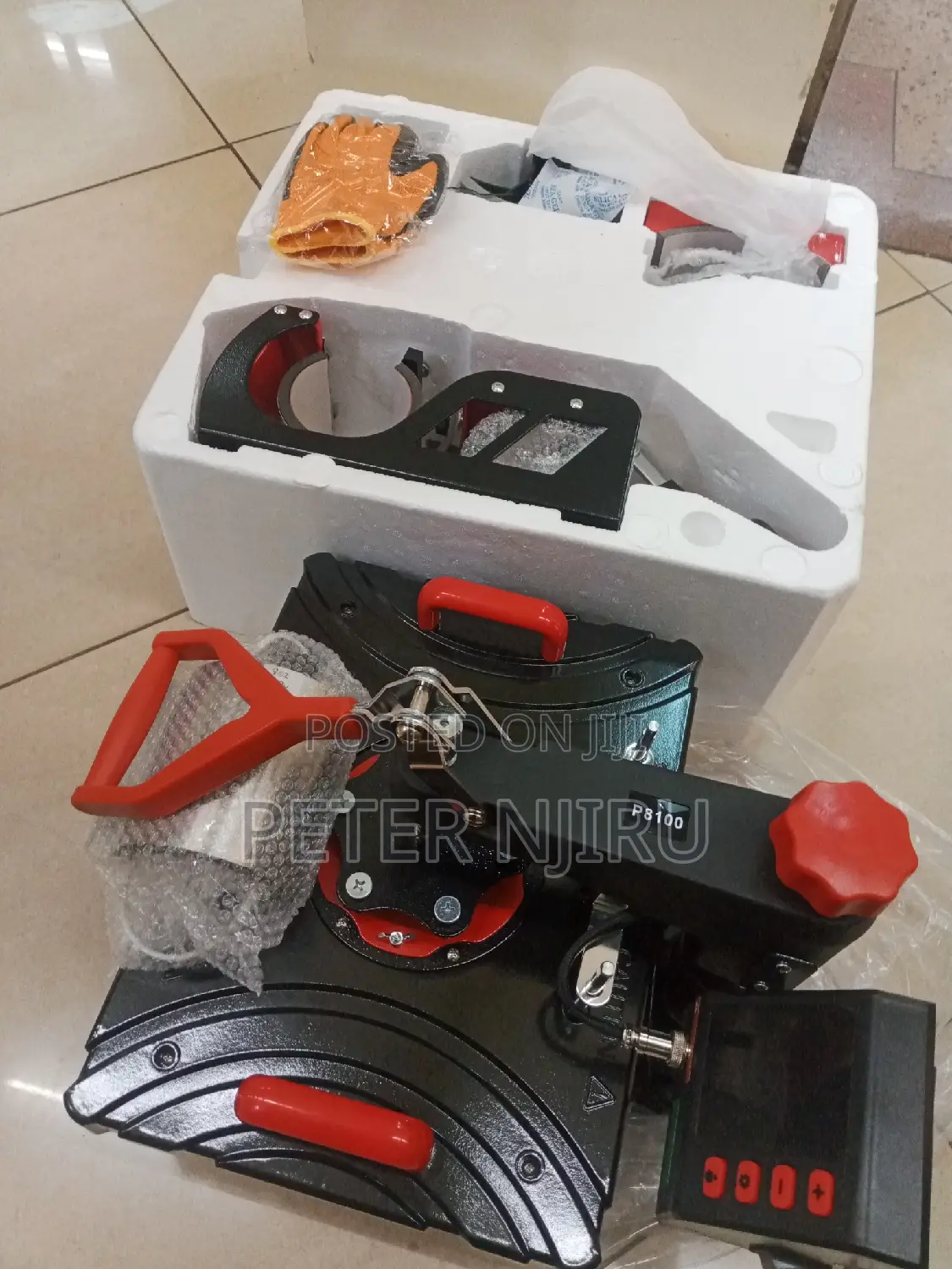 Commercial 8in I Heatpress Machine
