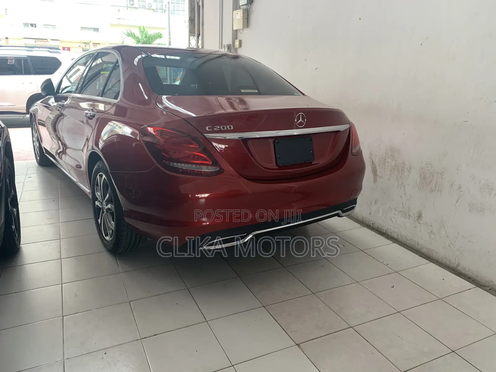 Mercedes-Benz C200 2017 Red
