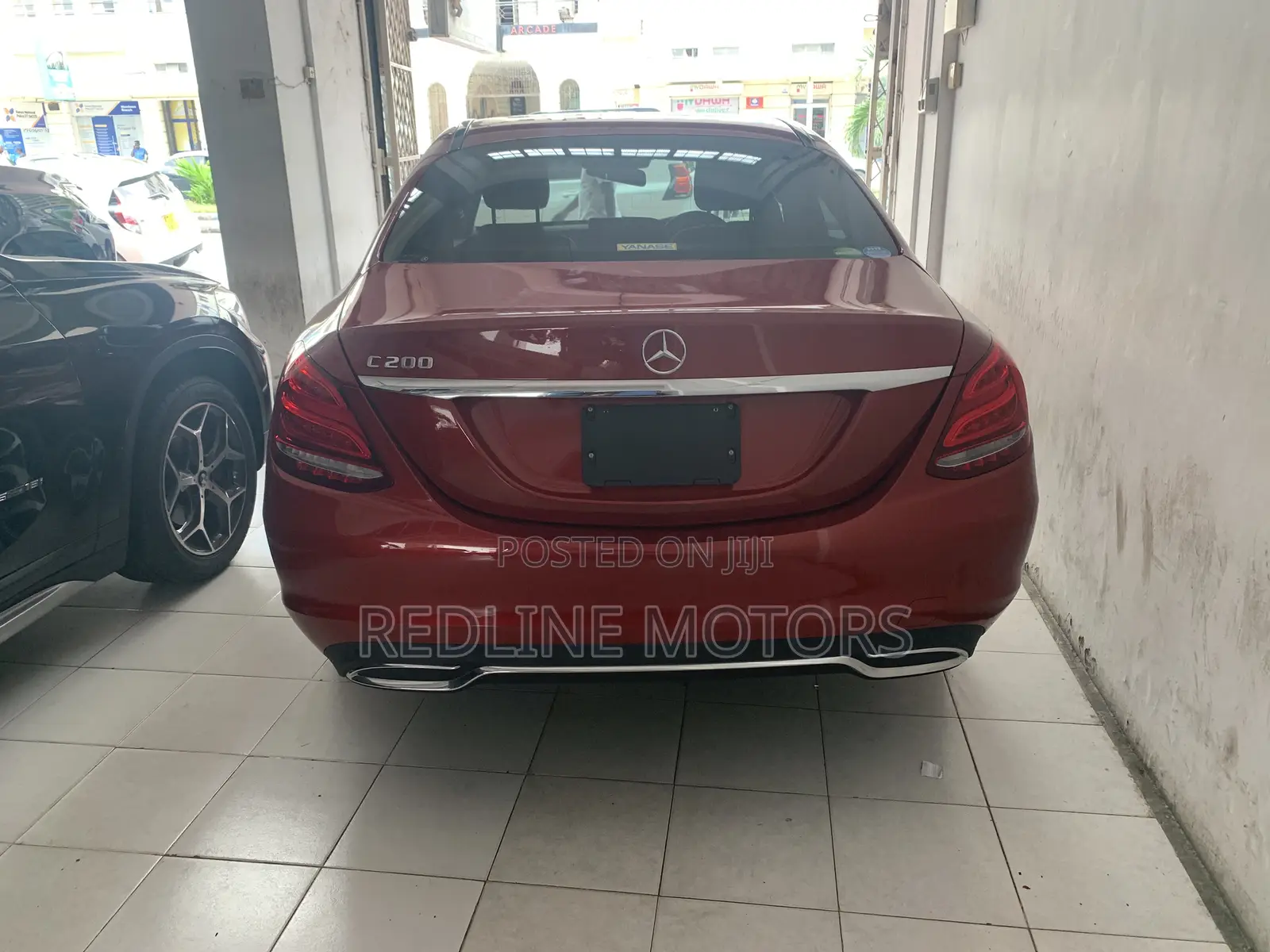 Mercedes-Benz C200 2017 Red